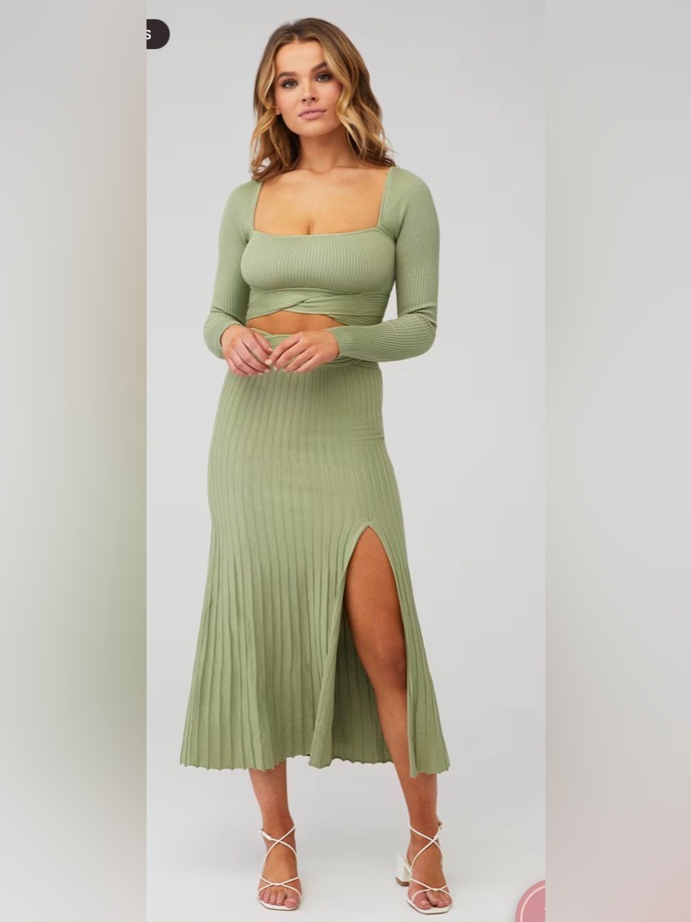 Sovere Glory Knit convertible skirt dress
